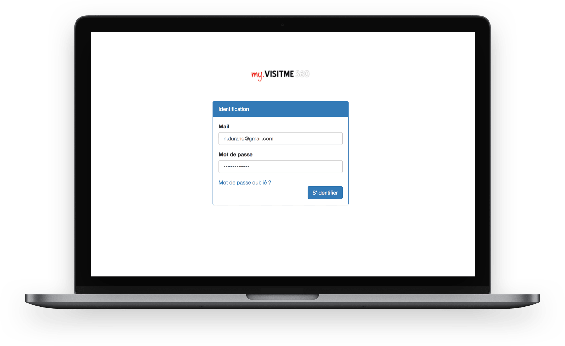 Accès sécurisé à l'interface