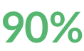 90% 90%